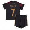Baby Fußballbekleidung Deutschland Kai Havertz #7 Auswärtstrikot WM 2022 Kurzarm (+ kurze hosen)